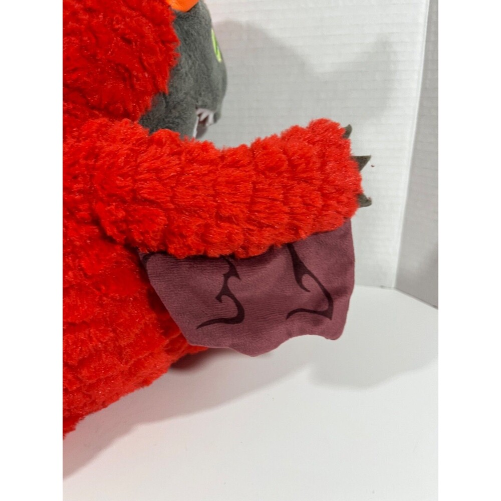 Build A Bear Great Wolf Lodge MagiQuest Charlock MagicQuest Red Dragon Plush 16" - Picture 6 of 8